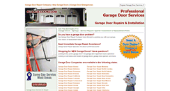 Desktop Screenshot of 4garage-doors.com